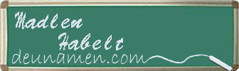 Madlen Habelt Visitenkarte